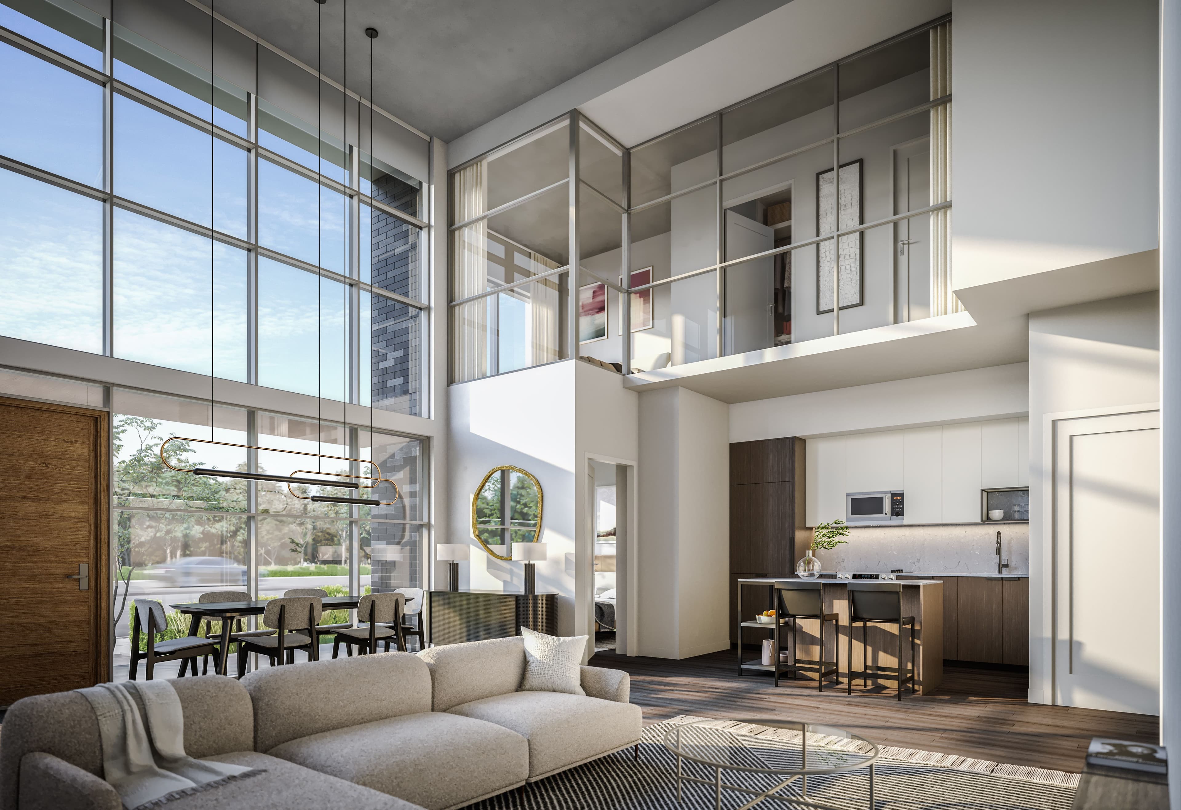 Highland Commons interior suite