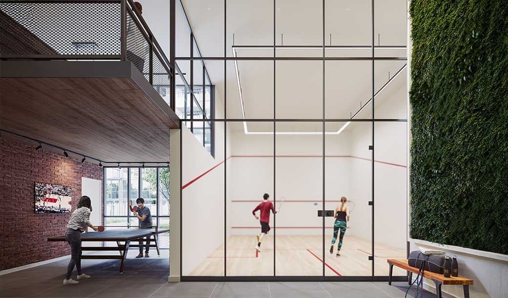Highland Commons Game room